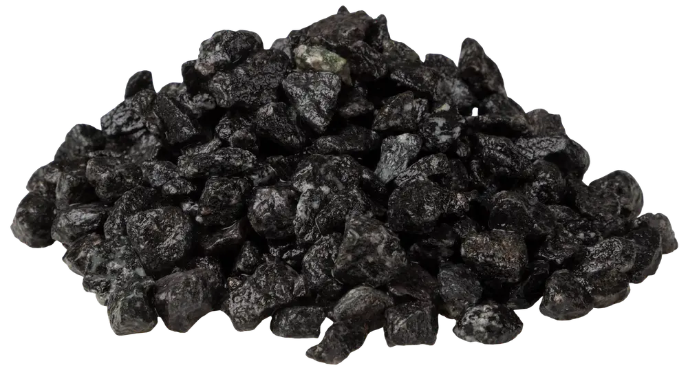 Granitskærver 8-11 mm 1000 kg - sort