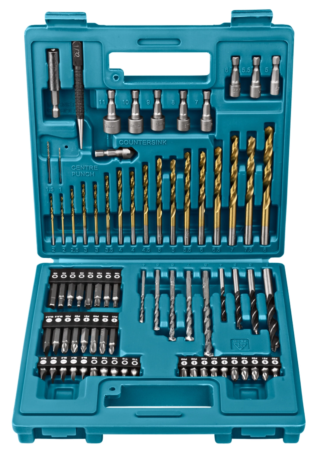 Makita B-49373 Boor-/schroefbitset 75-delig