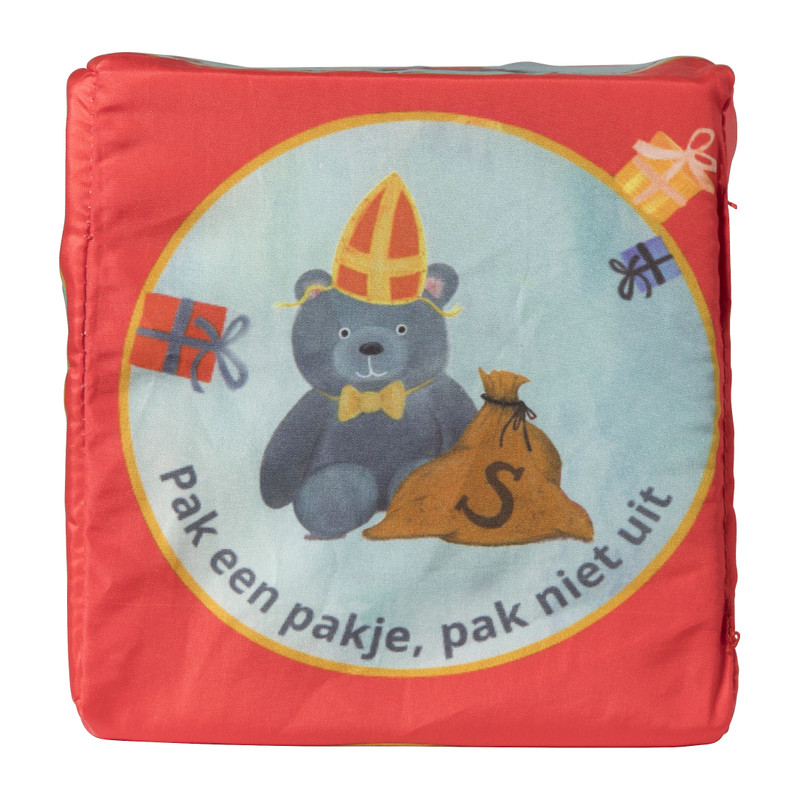 Dobbelsteen sinterklaas - 12x12 cm