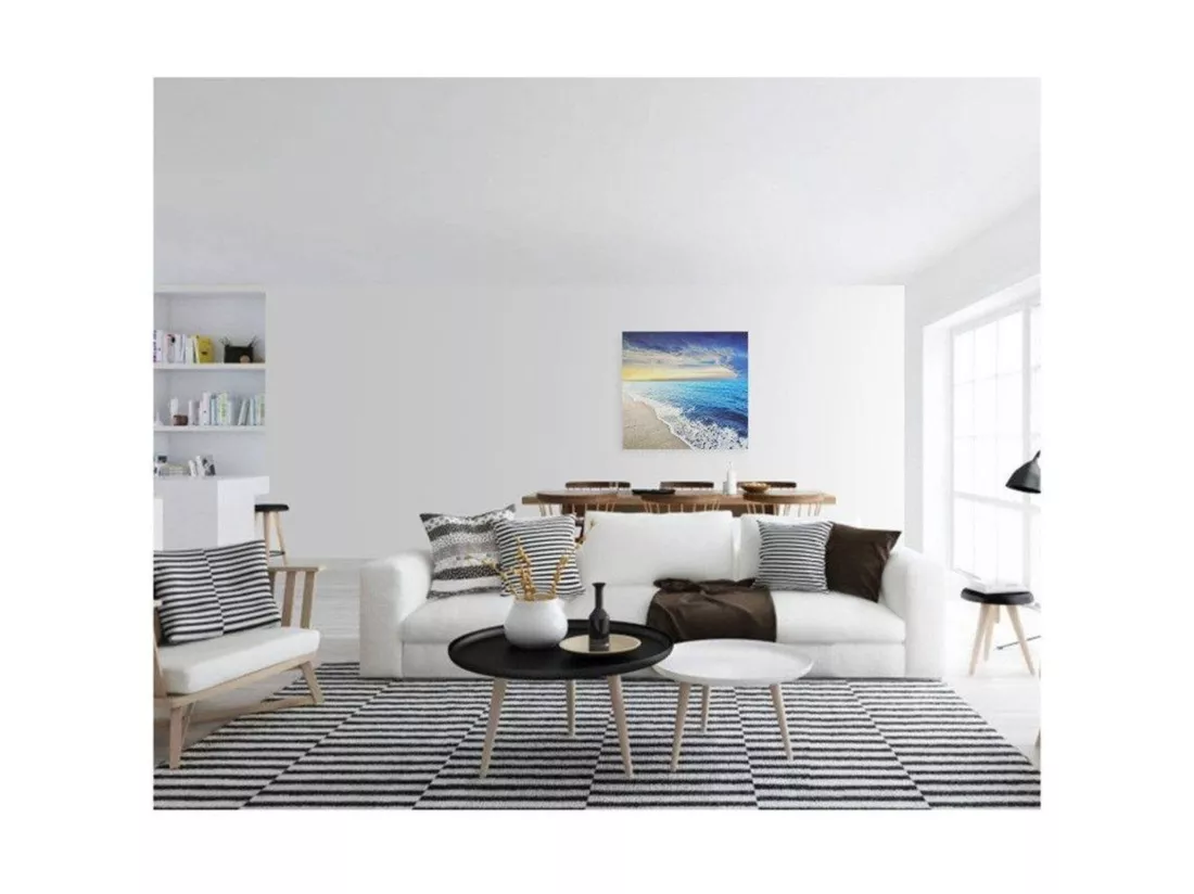 Tableau vue sur la mer - 60 x 60 cm