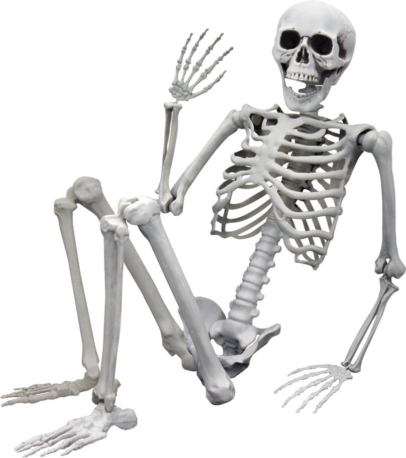 Halloween Skelet I Menneskestørrelse