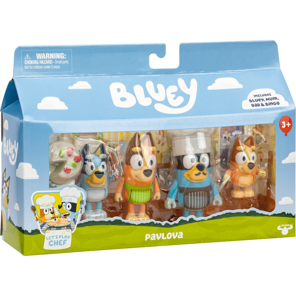 Køb Bluey Figur 4-Pak Dessert Time Pavlova