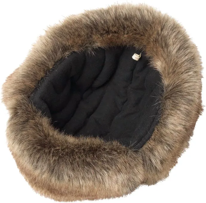 MJM MJM Trapper Rex 32 Faux Fur Rust Check