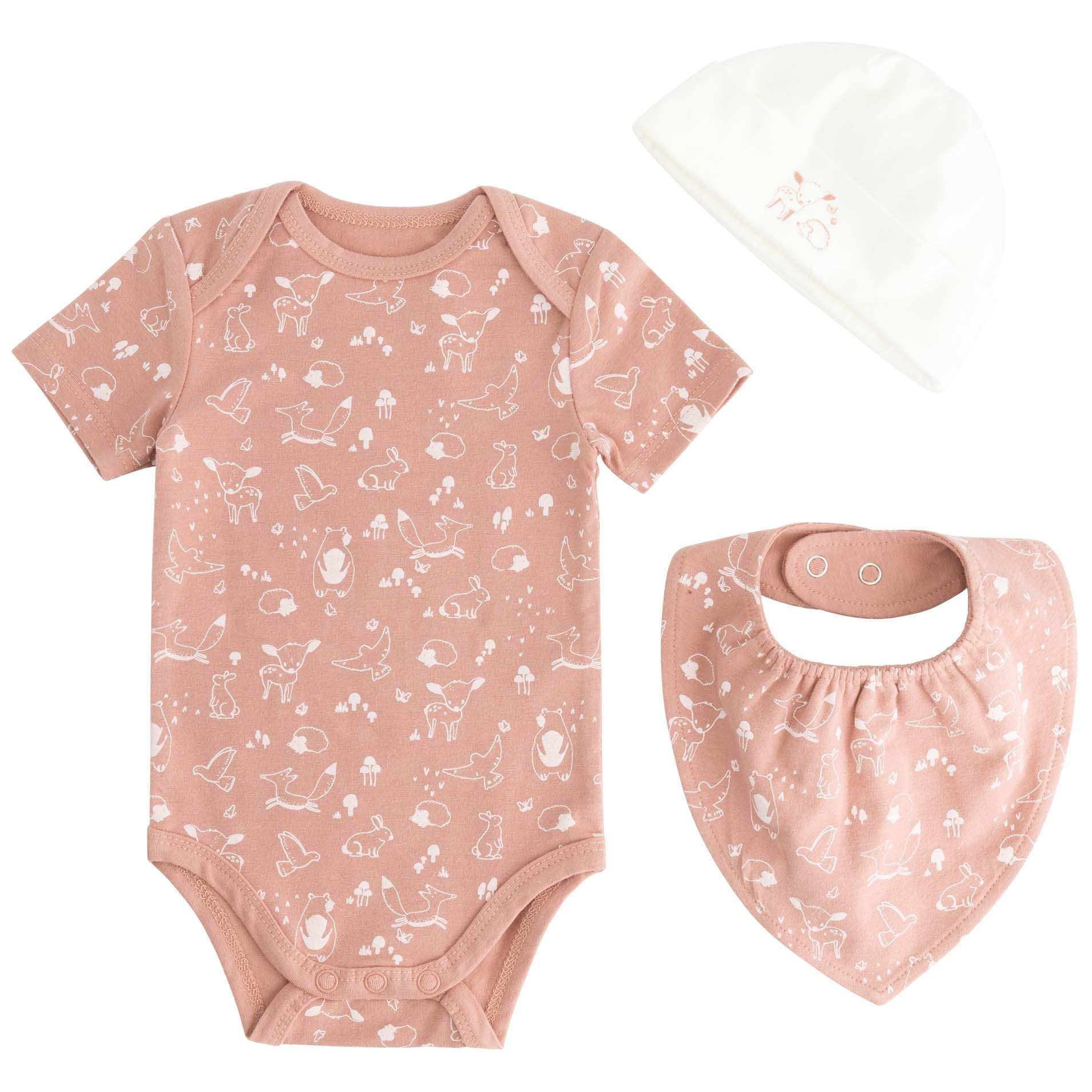 Prénatal new born giftset roze