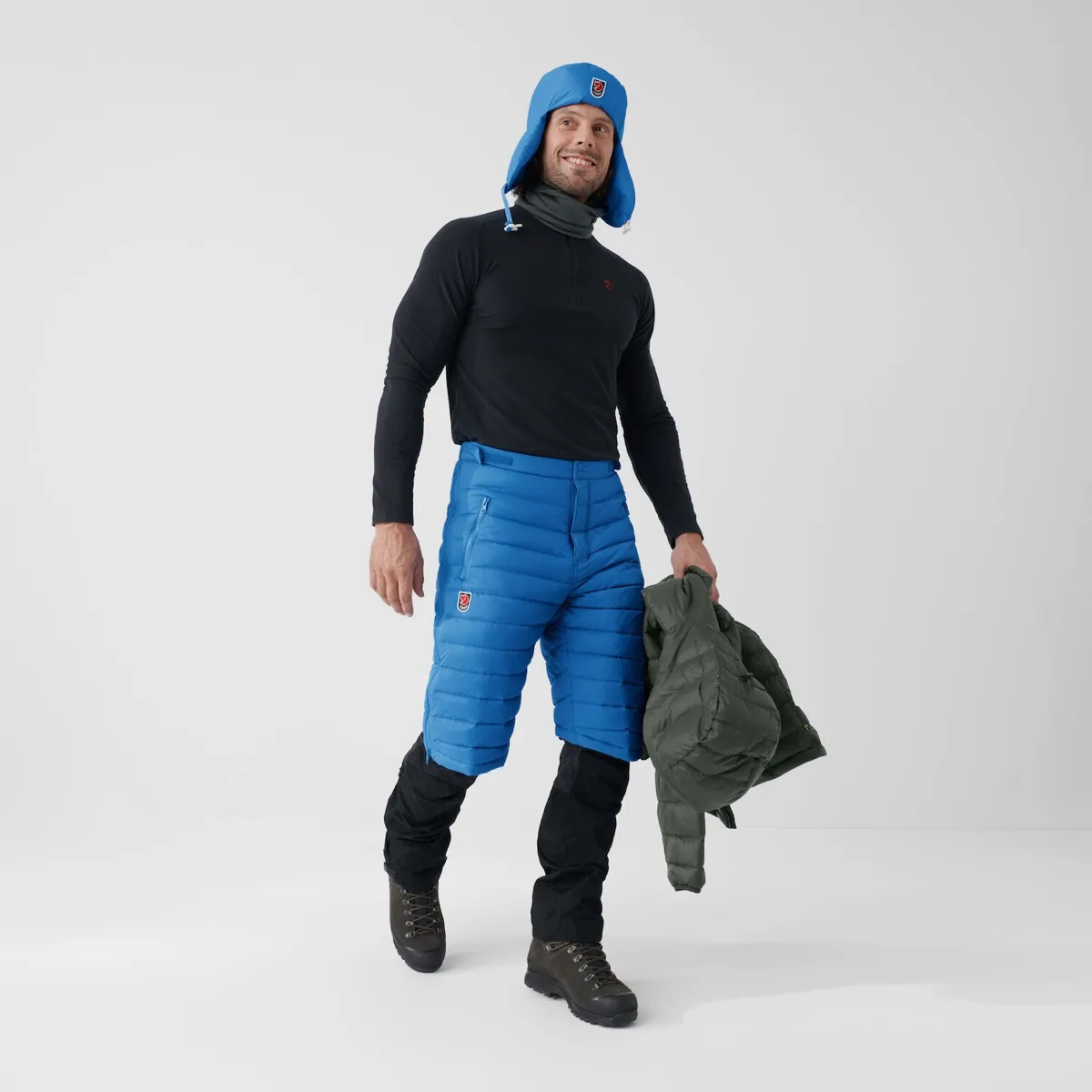 Fjällräven Expedition Down Knickers Un Blue
