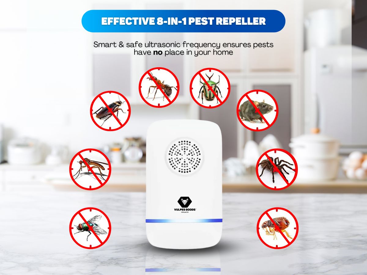 Vulpes Goods Insectenverjager - Set van 4