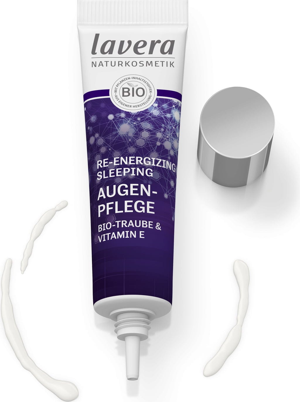 lavera  Re-Energizing Sleeping Augenpflege, 15 ml