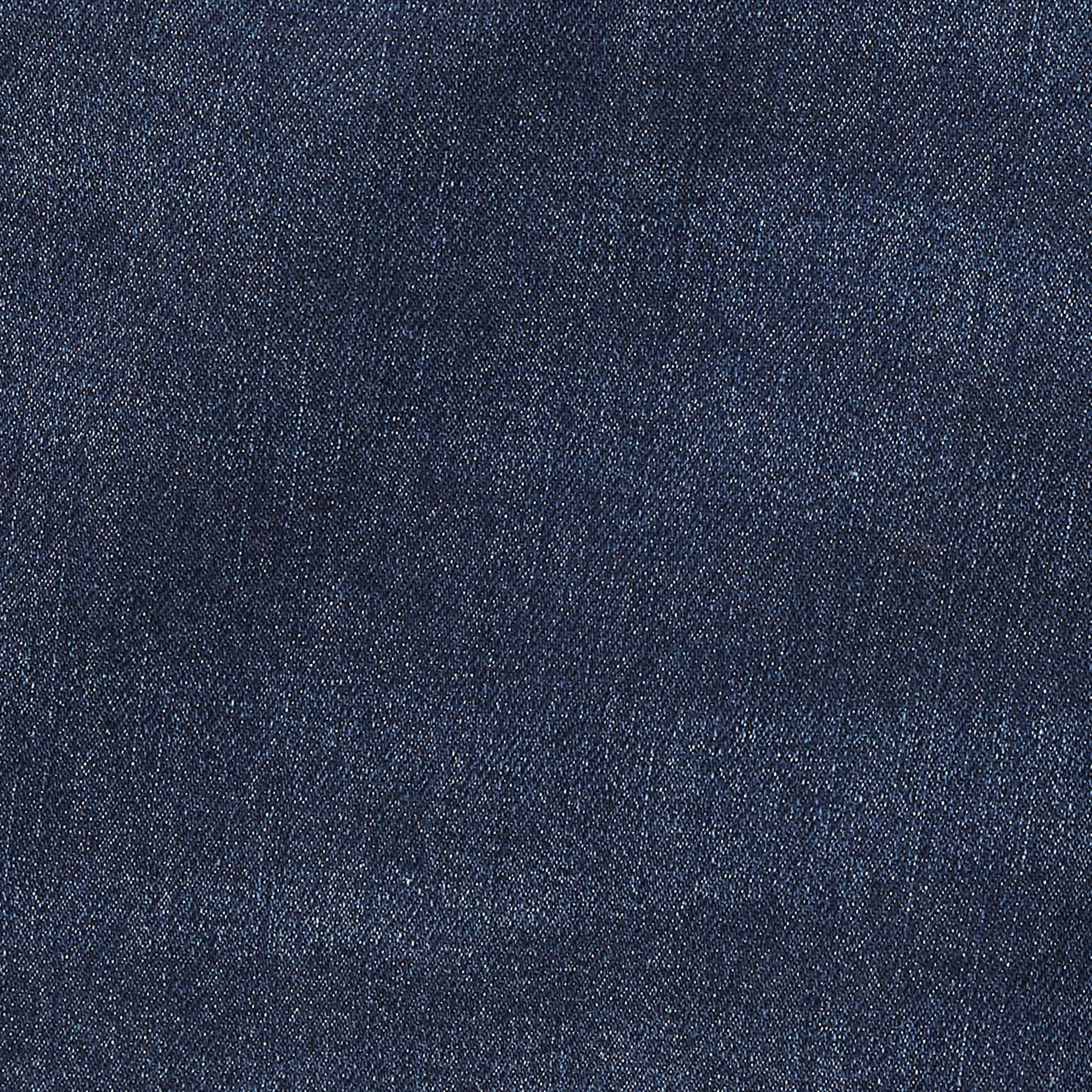 Jean straight en coton et polyester recyclés Bleu