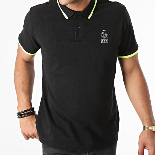 Polo Manches Courtes Noir