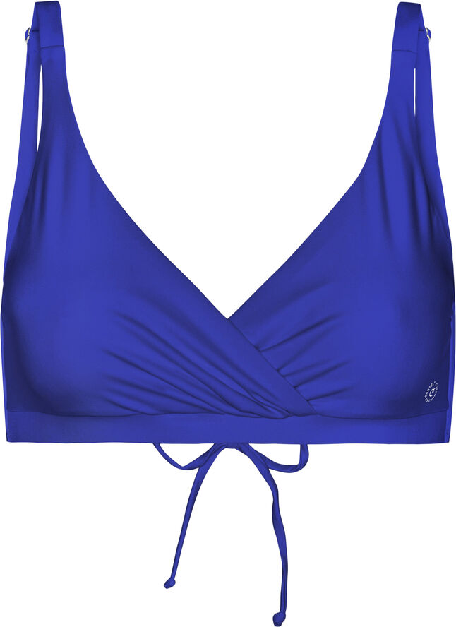 Cartel Copenhagen Istana draperet bikini top - Cartel Blue Cartel blue