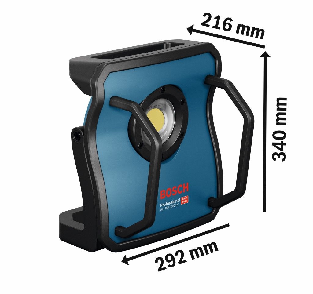 Bosch GLI 18V-10000 C Li-ion accu LED bouwlamp body - 0601446900
