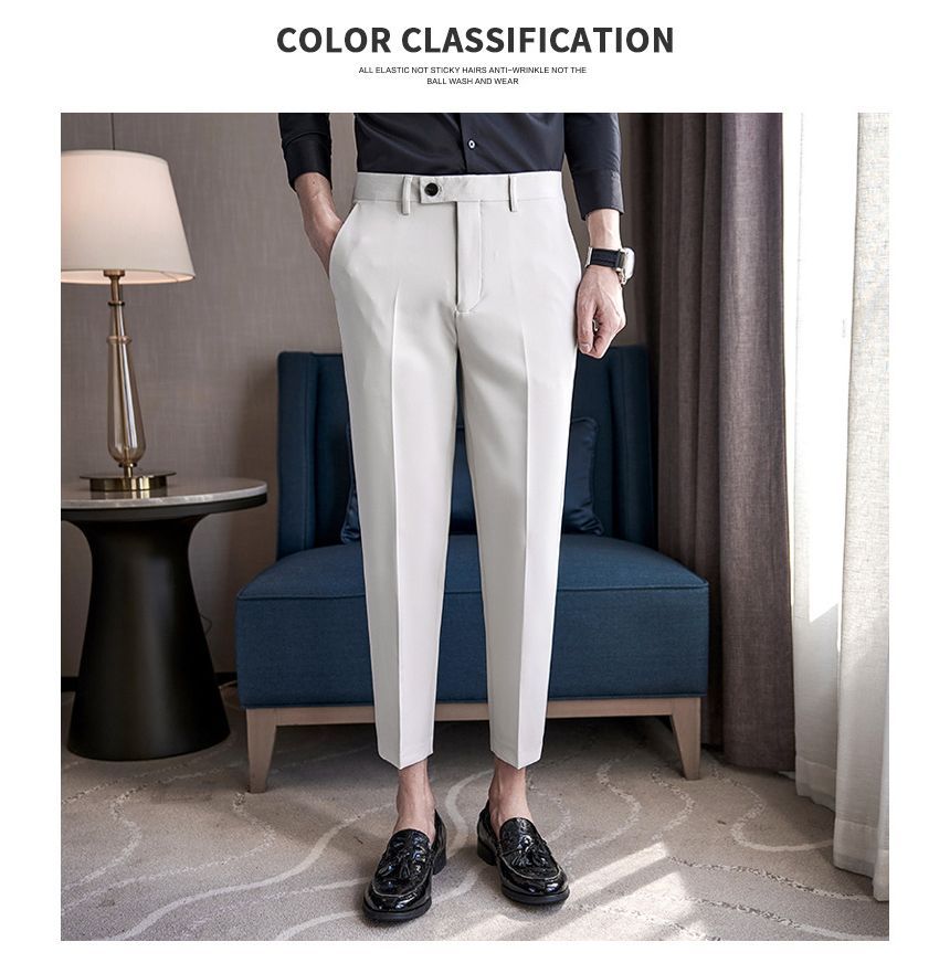 Andrei - Rechte cropped pantalon