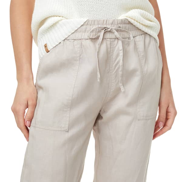 Jogging TENTREE W LINEN THRULINE PANT SILVER CLOUD GREY