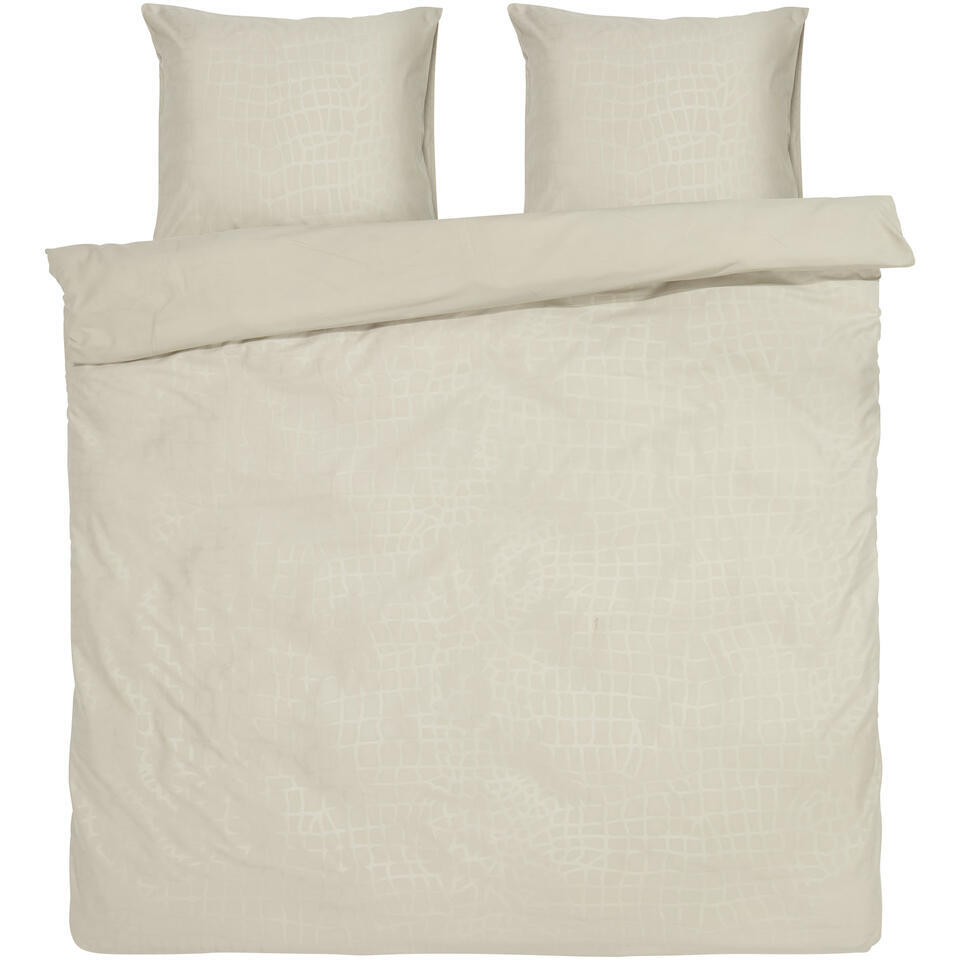 Dekbedovertrek Arlo Beige 240x220 cm
