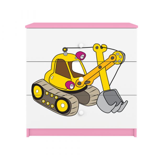 Kocot Kids Cómoda BabyDreams Digger Pink