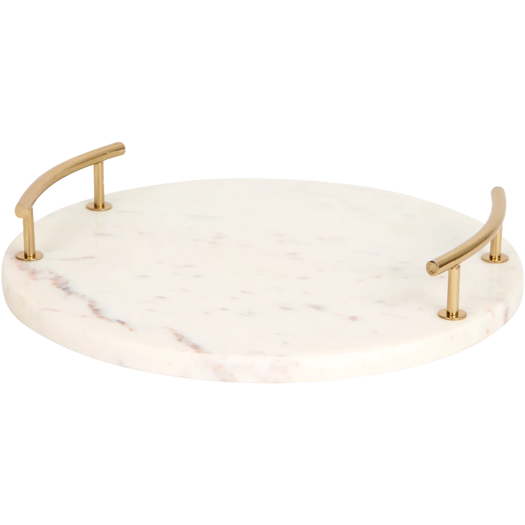 Marmeren dienblad Ø 28 cm | diverse varianten