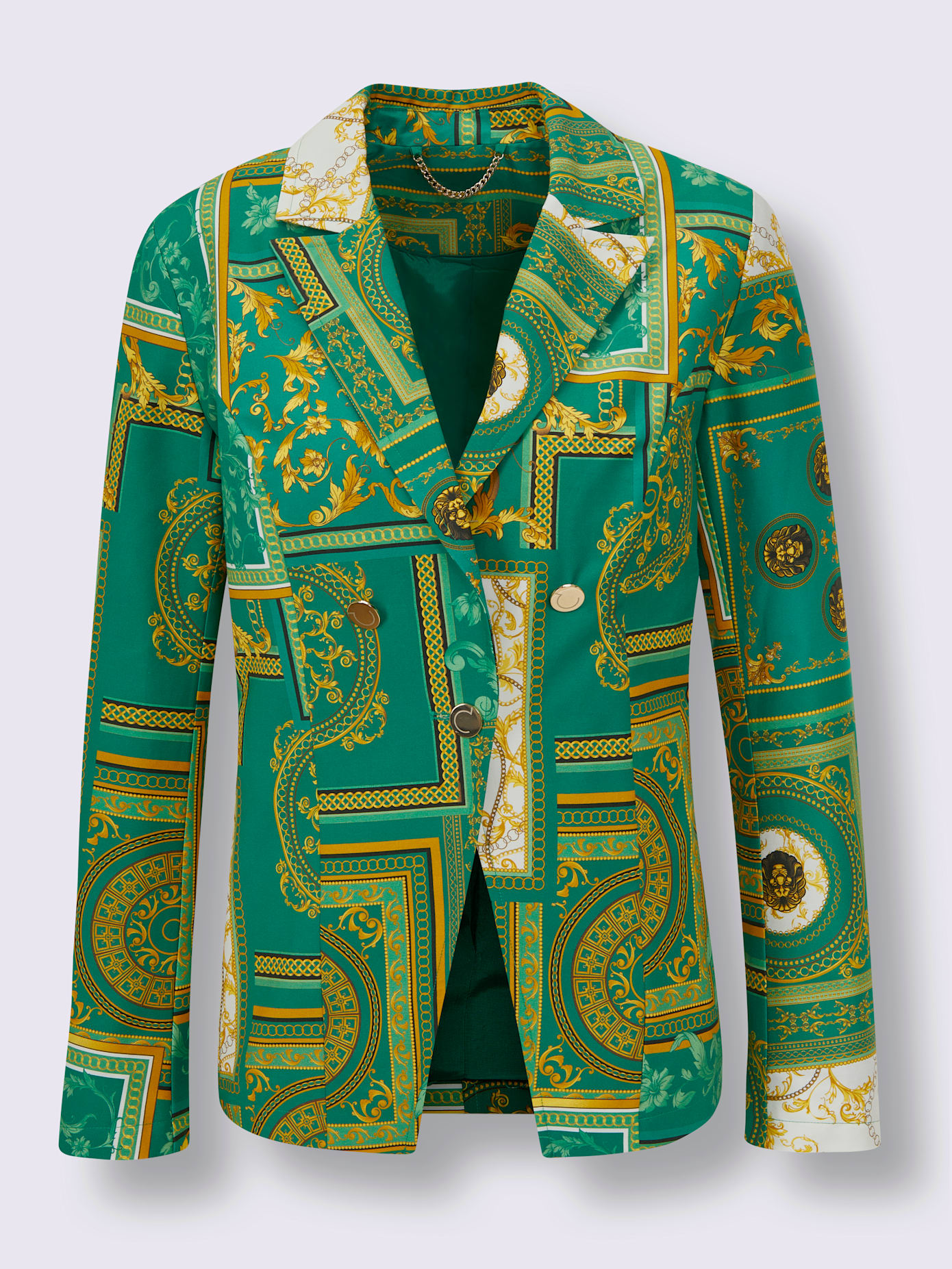 Blazer en soie et coton mélange de soie de qualité