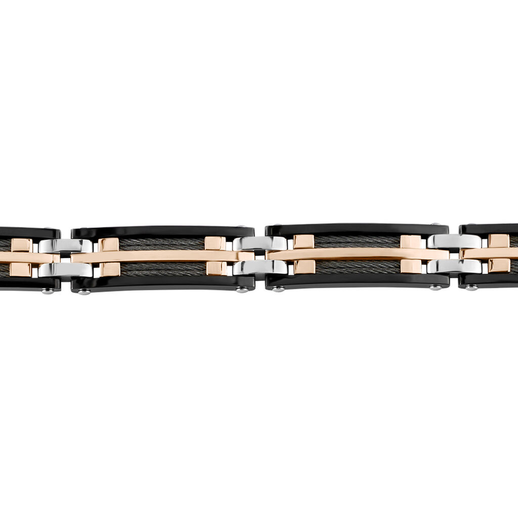 Bracelet Jourdan Priam Acier Bicolore