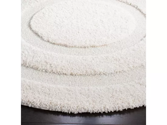 Tapis Creme & Creme 122 X 122 cm - Zaniyah