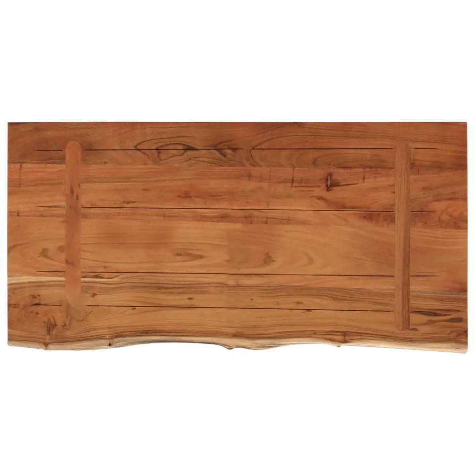 vidaXL - Tafelblad - Bruin - Hout - 80 x 40 x 3.8 cm