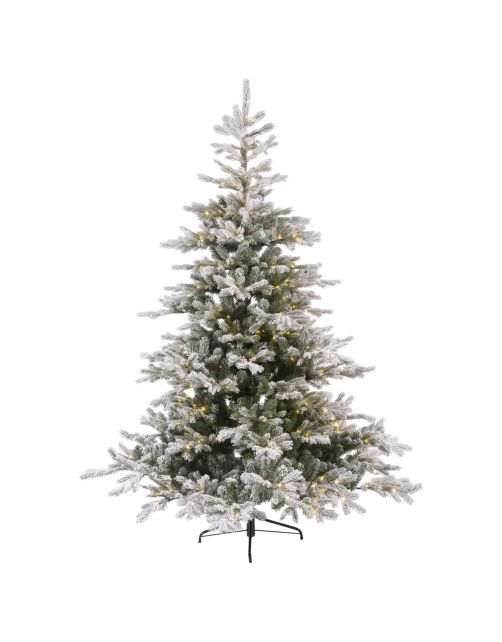 Everlands Grandis Fir Prelit Snowy Groen - Kerstboom