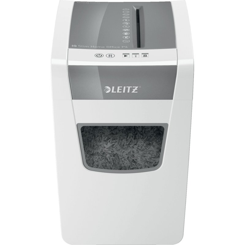 Destructeur Leitz IQ Home Office - coupe croisée
