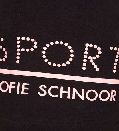 Sport Stadt Sofie Schnoor Top - Pi - Schwarz/Rosa m. Logo