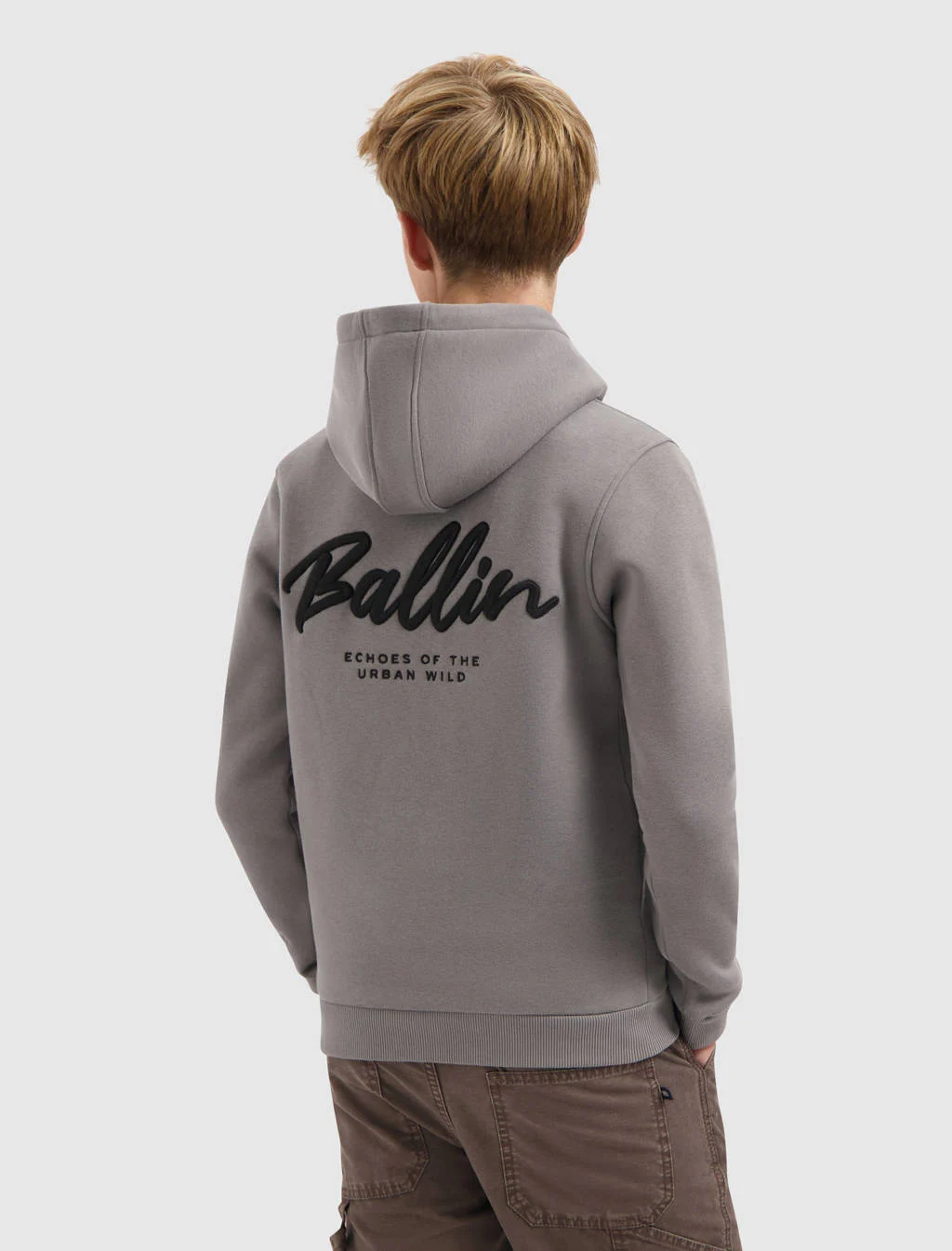 Ballin hoodie grijs