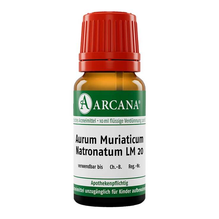 Aurum muriaticum natronatum LM 20 Dilution, 10 ml