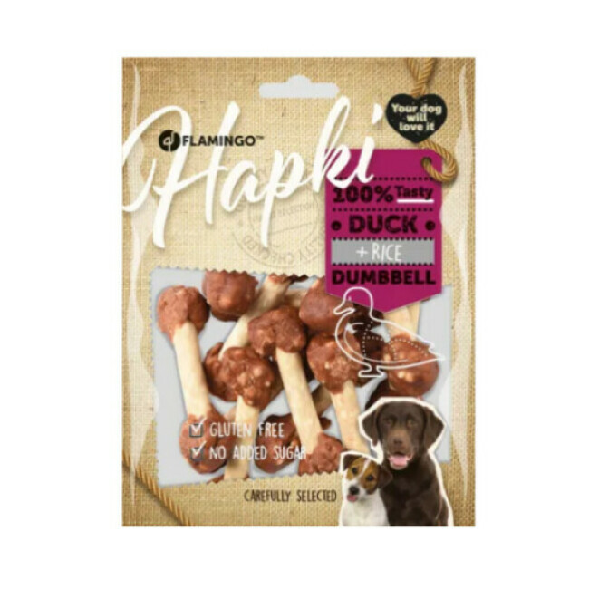 Sachet de friandises Hapki haltères pour chien