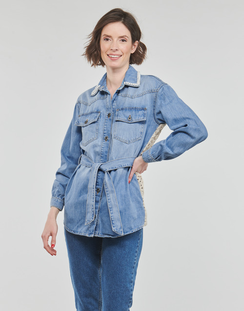 Liu Jo - GIACCA CAMICIA - Bleu