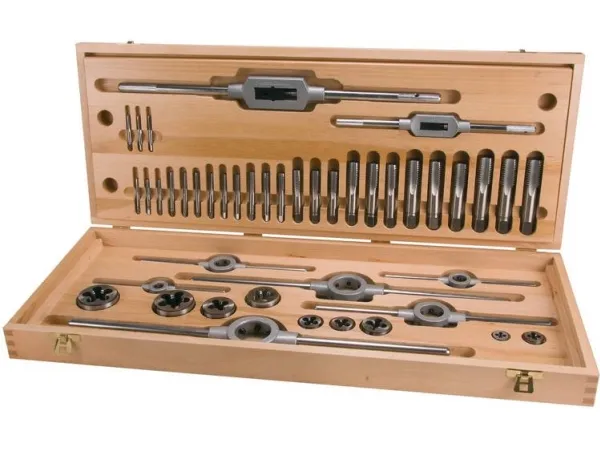 RUKO 245072 Maskine-gevindbor-sæt 44 dele 1 Set