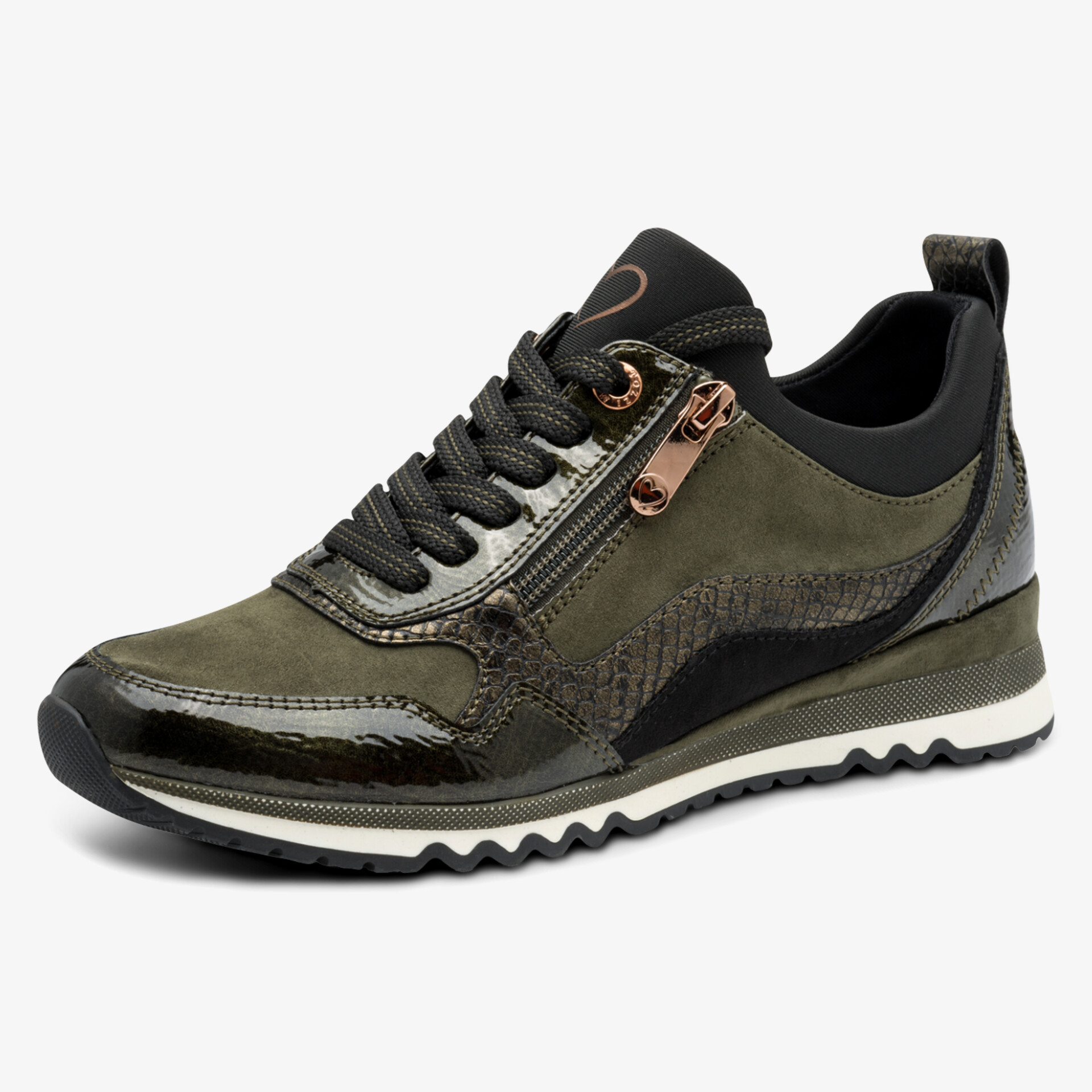 MARCO TOZZI Damen Sneaker Low - Grün | Jetzt bei reno.de kaufen