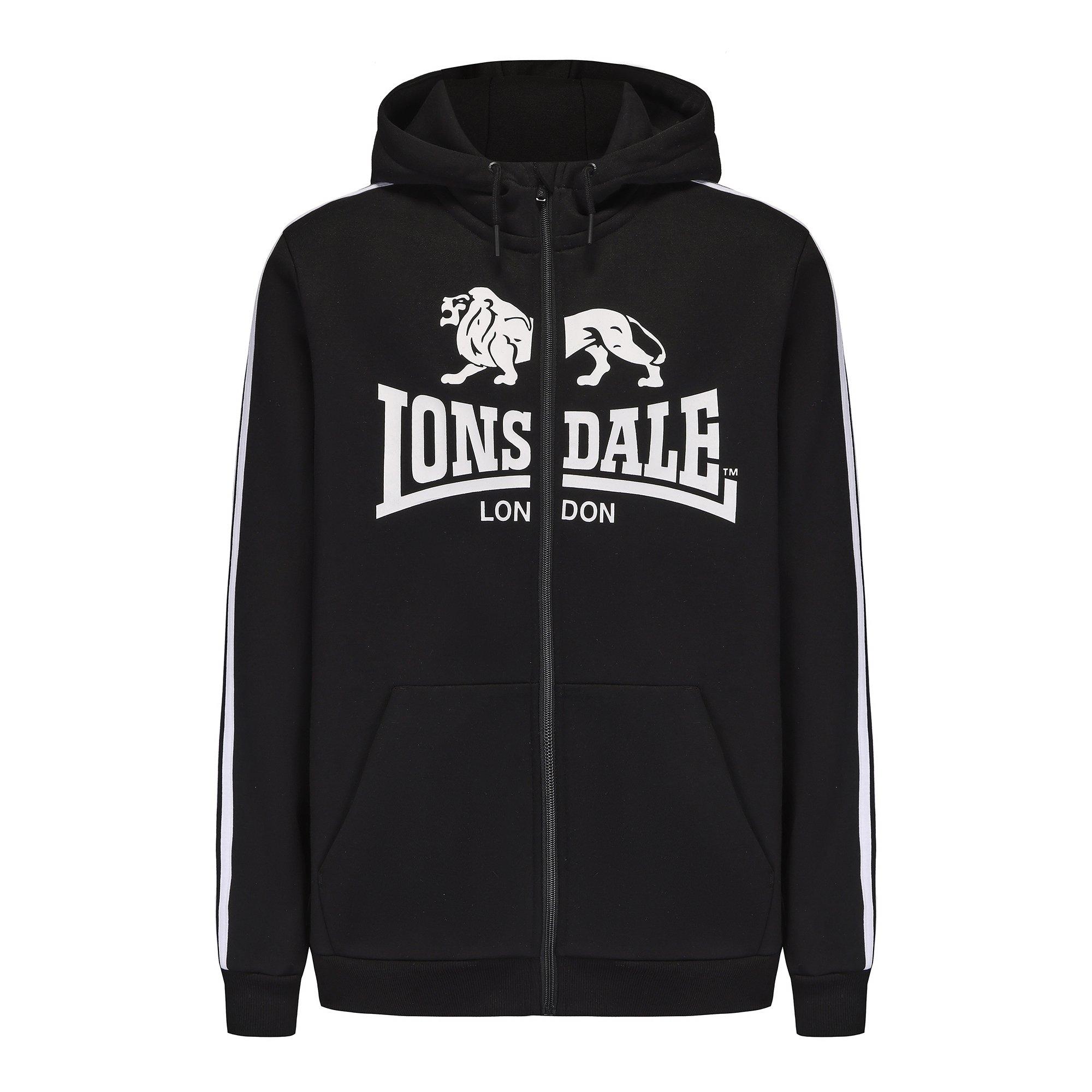 Lonsdale Zip Hoodie Mens