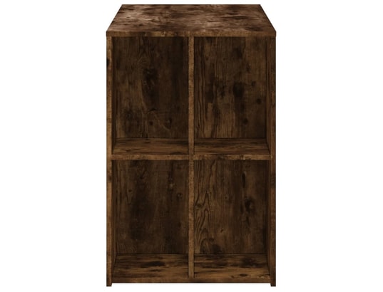 VIDAXL - Bureau chêne fumé 102x50x75 cm bois d'ingénierie