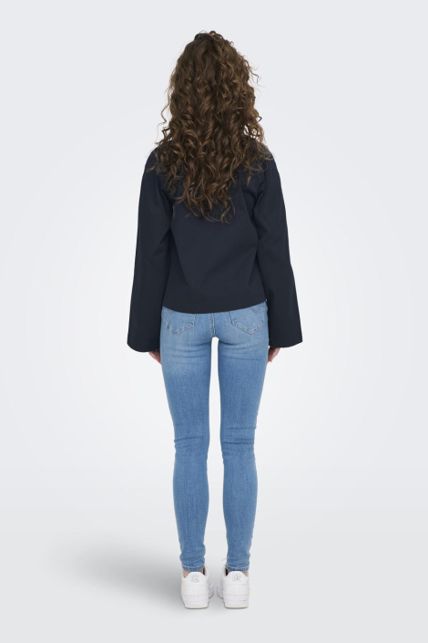Only blauwe dames jas