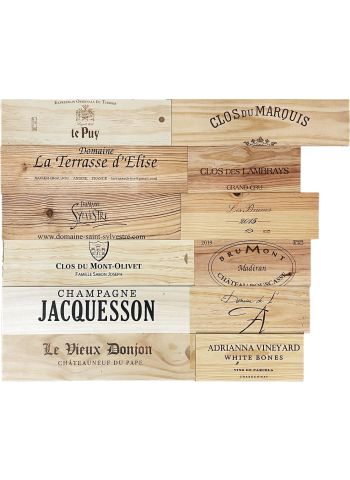 Lot de 12 estampes bois délignées : 12cm X 28 à 48cm  (0,6 m2 env)