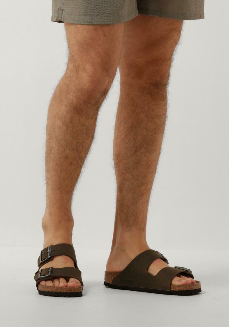 groene birkenstock slippers arizona heren