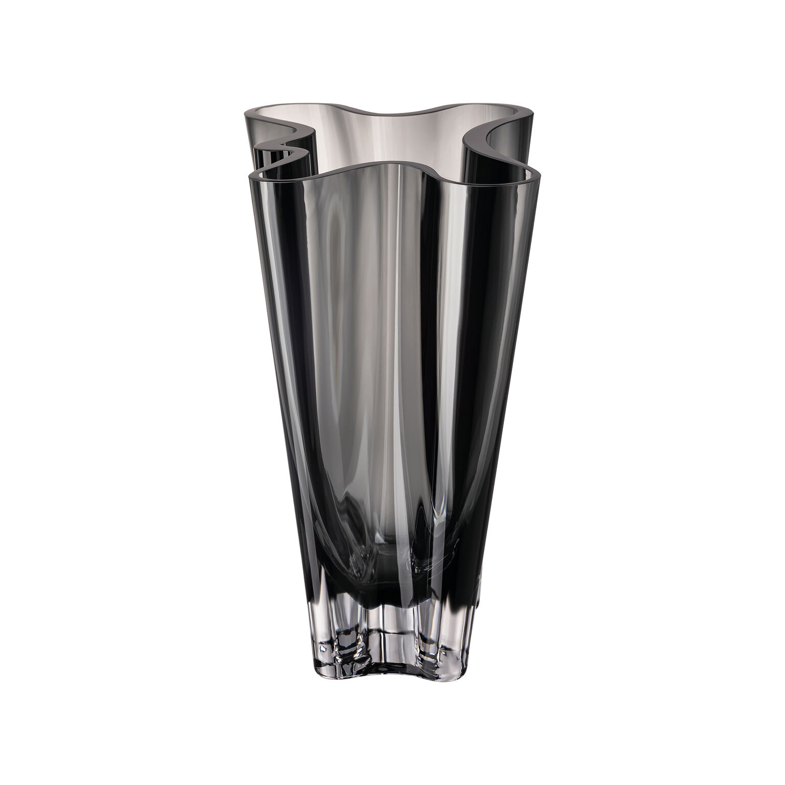 Flux Grau Vase 26 cm