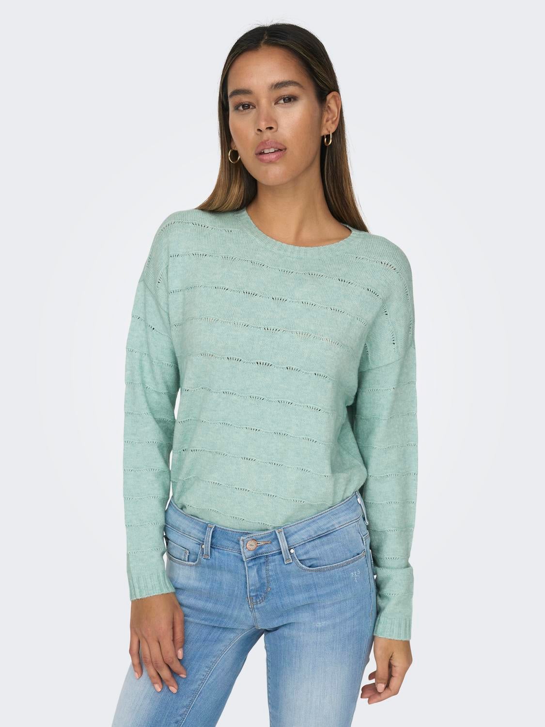 ONLKATIA Strickpullover Harbor Gray