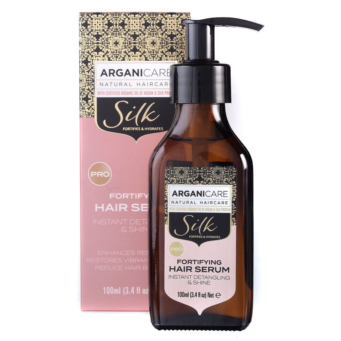 Arganicare Sérum capillaire à la Protéine de Soie cheveux secs et ternes - 100 ml