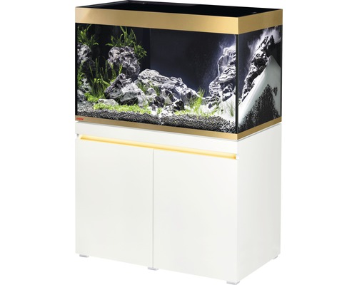 EHEIM incpiria 330 goud aquariumcombinatie - Limited Edition met verlichting en kast