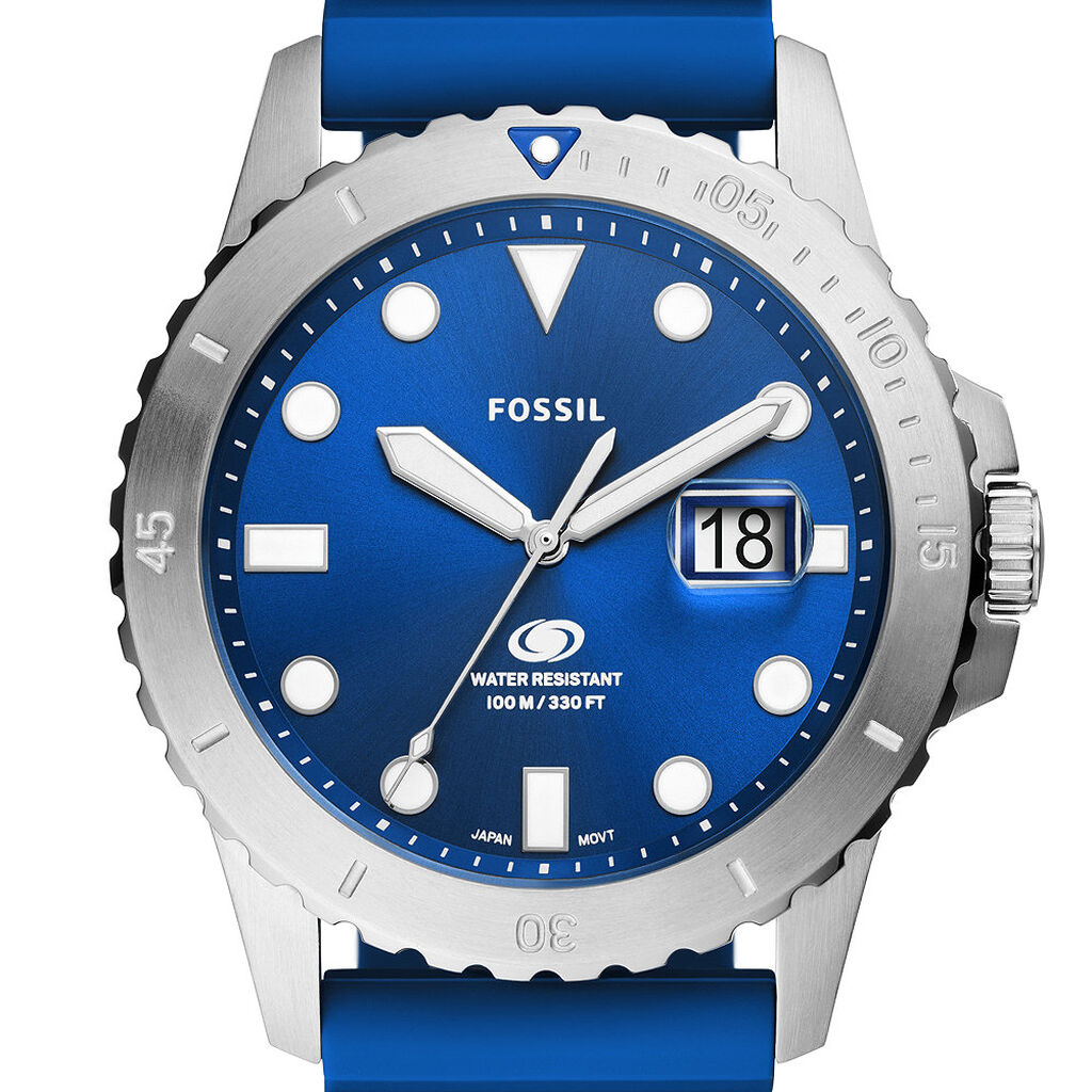 Montre Fossil blue Bleu