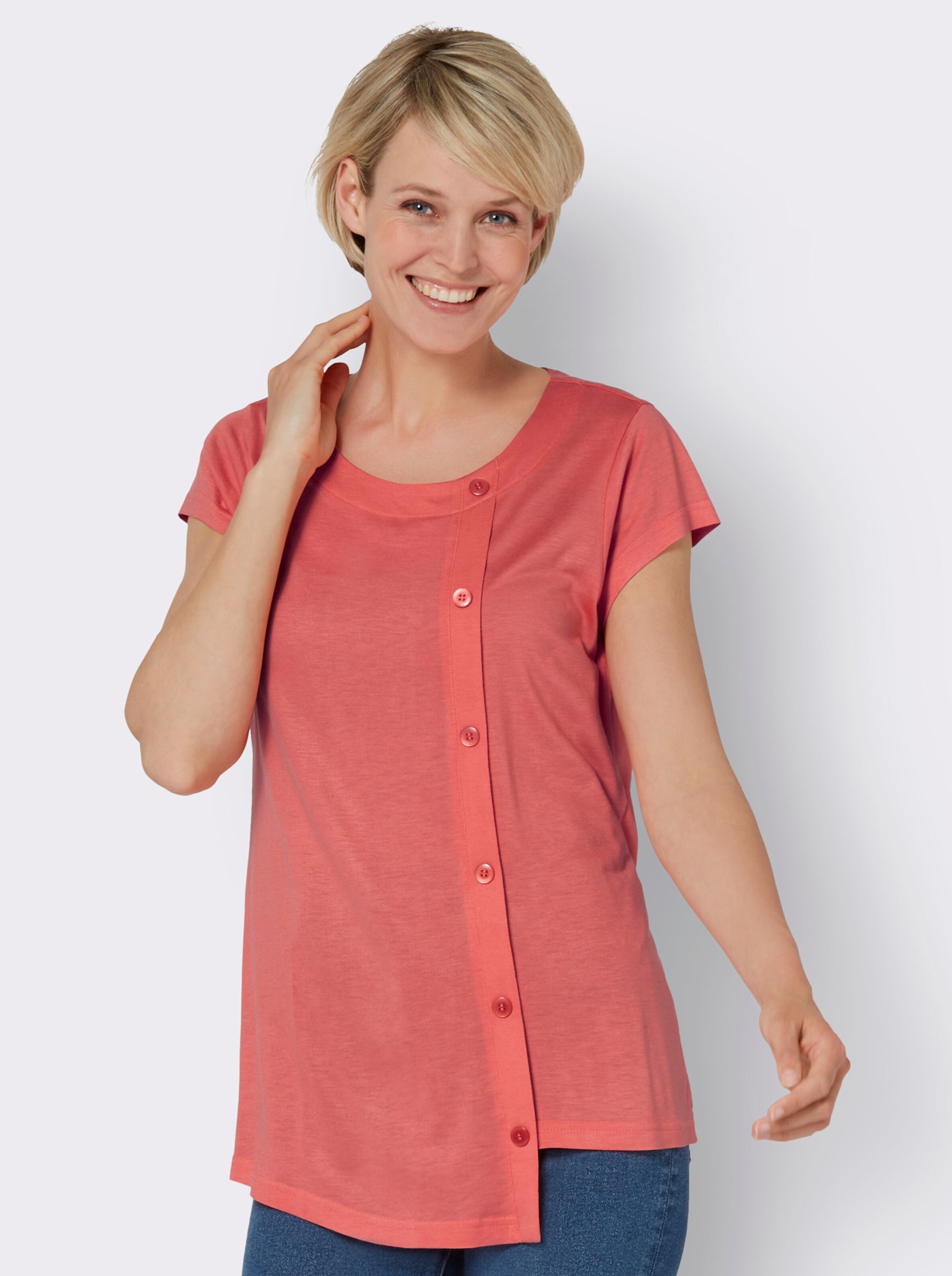 Rundhalsshirt