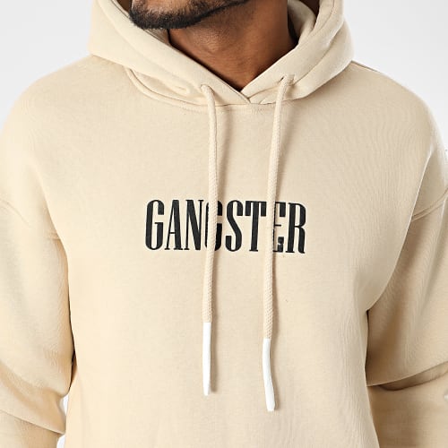 Sweat Capuche Beige Taupe