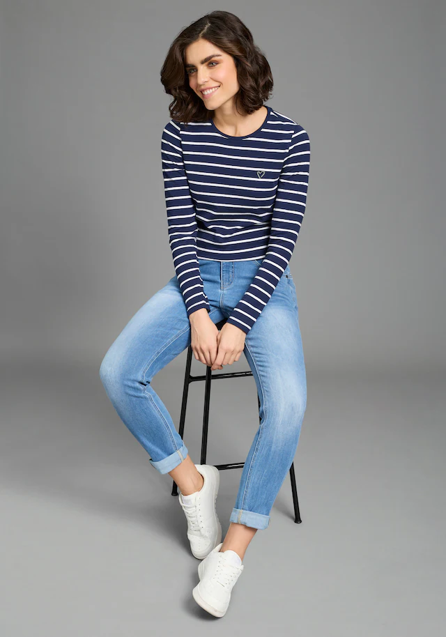 KangaROOS Relax-fit-Jeans »RELAX-FIT HIGH WAIST«, knöchelfreie Schnittform,  krempelbare Beinabschlüsse