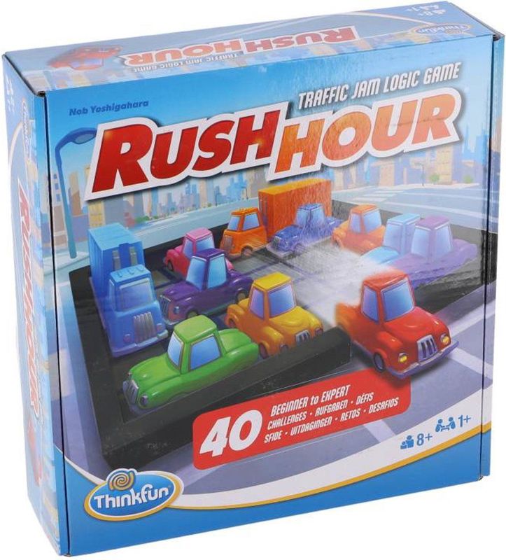 Rush Hour - Puzzelspel - Meerdere Moeilijkheidsgraden