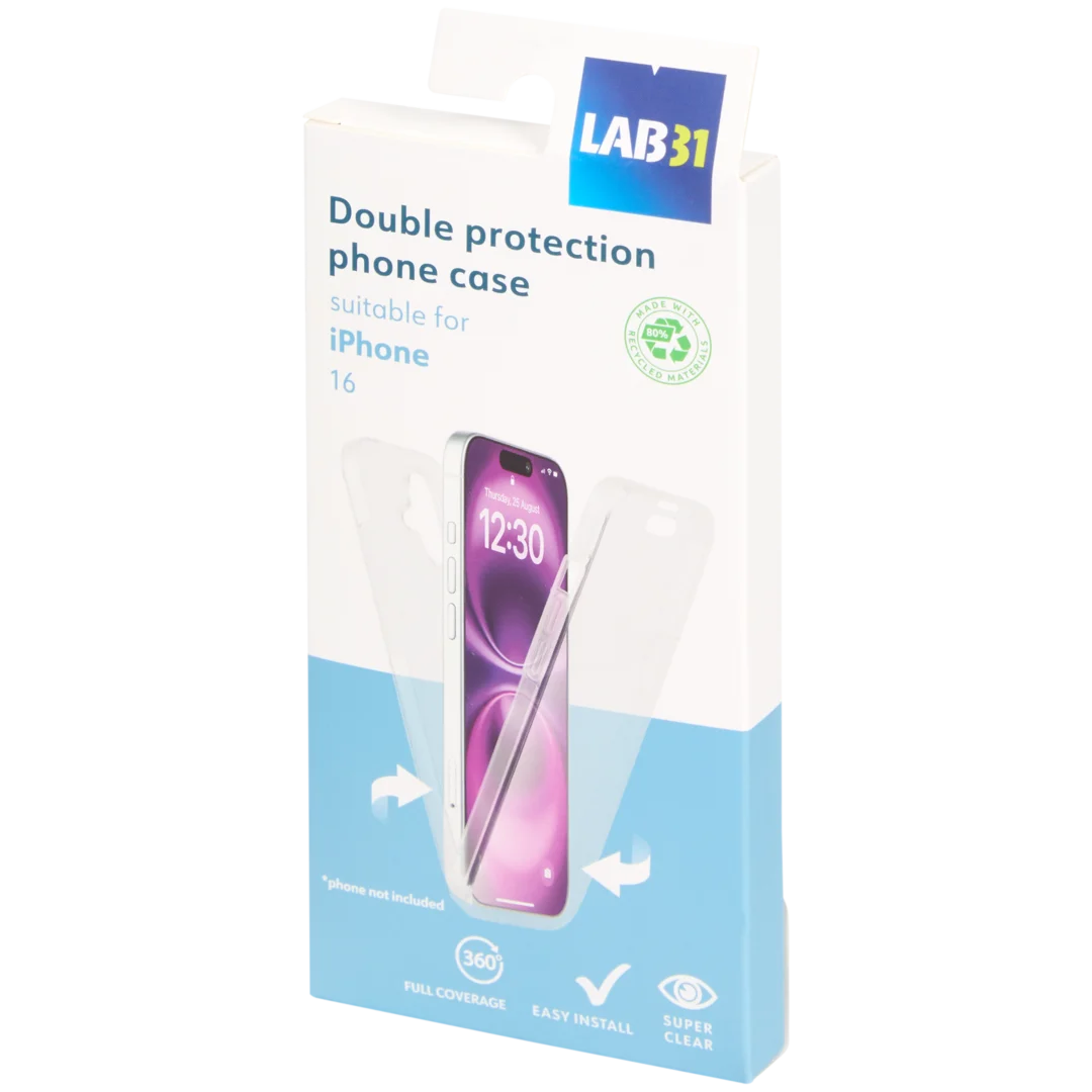 Lab31 telefoonhoesje met dubbele bescherming Geschikt voor iPhone | diverse varianten