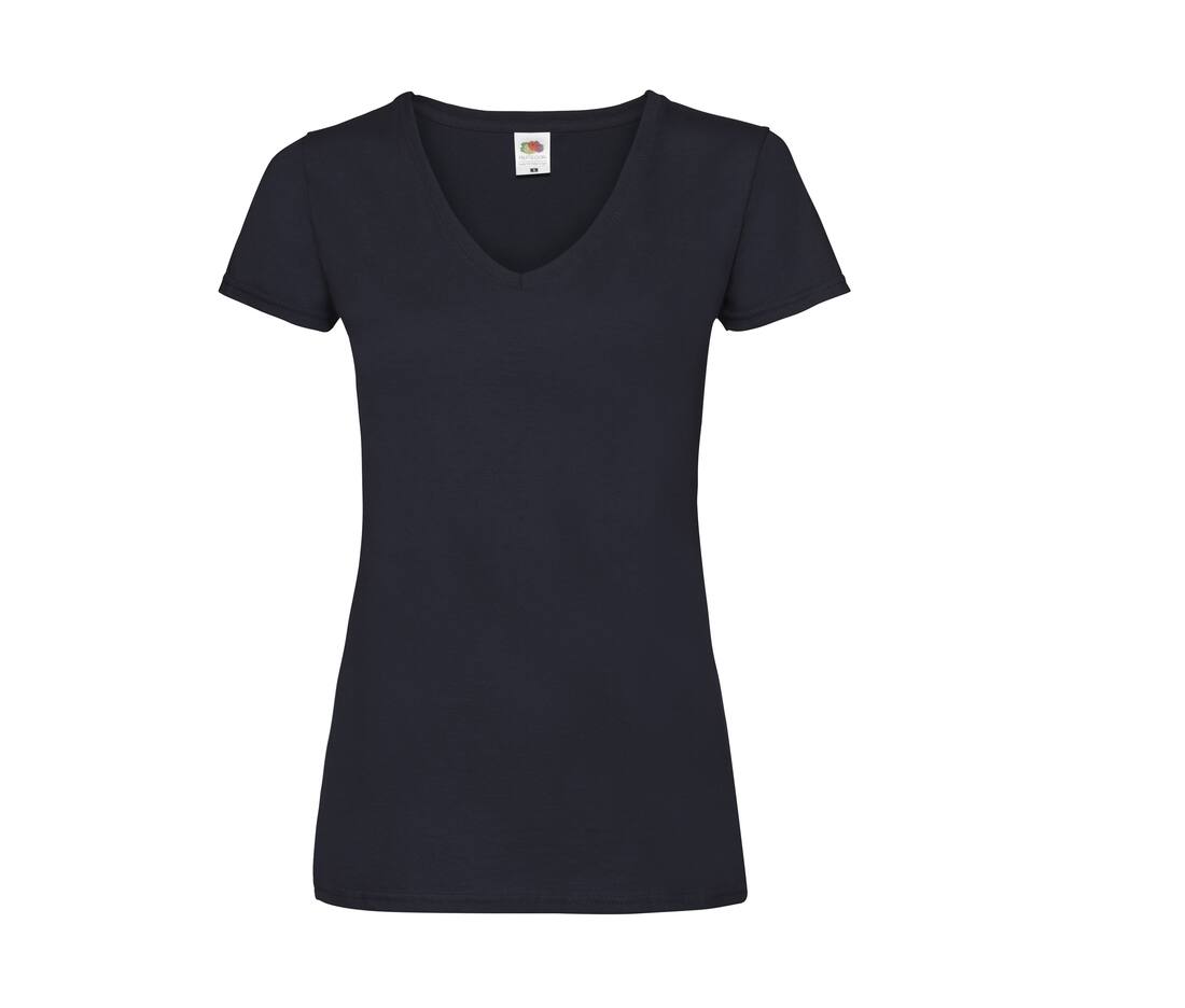 Fruit of the Loom SC601 - Tee Shirt Col V Femme