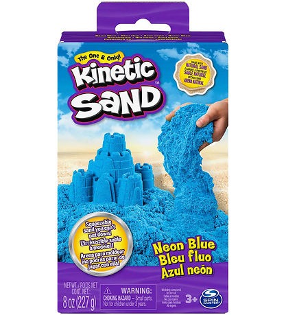 Kinetic Sand Strandsand - 227 Gramm - Neon Blue